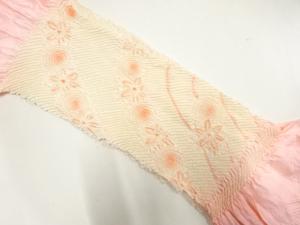 正絹　絞り　帯揚げ